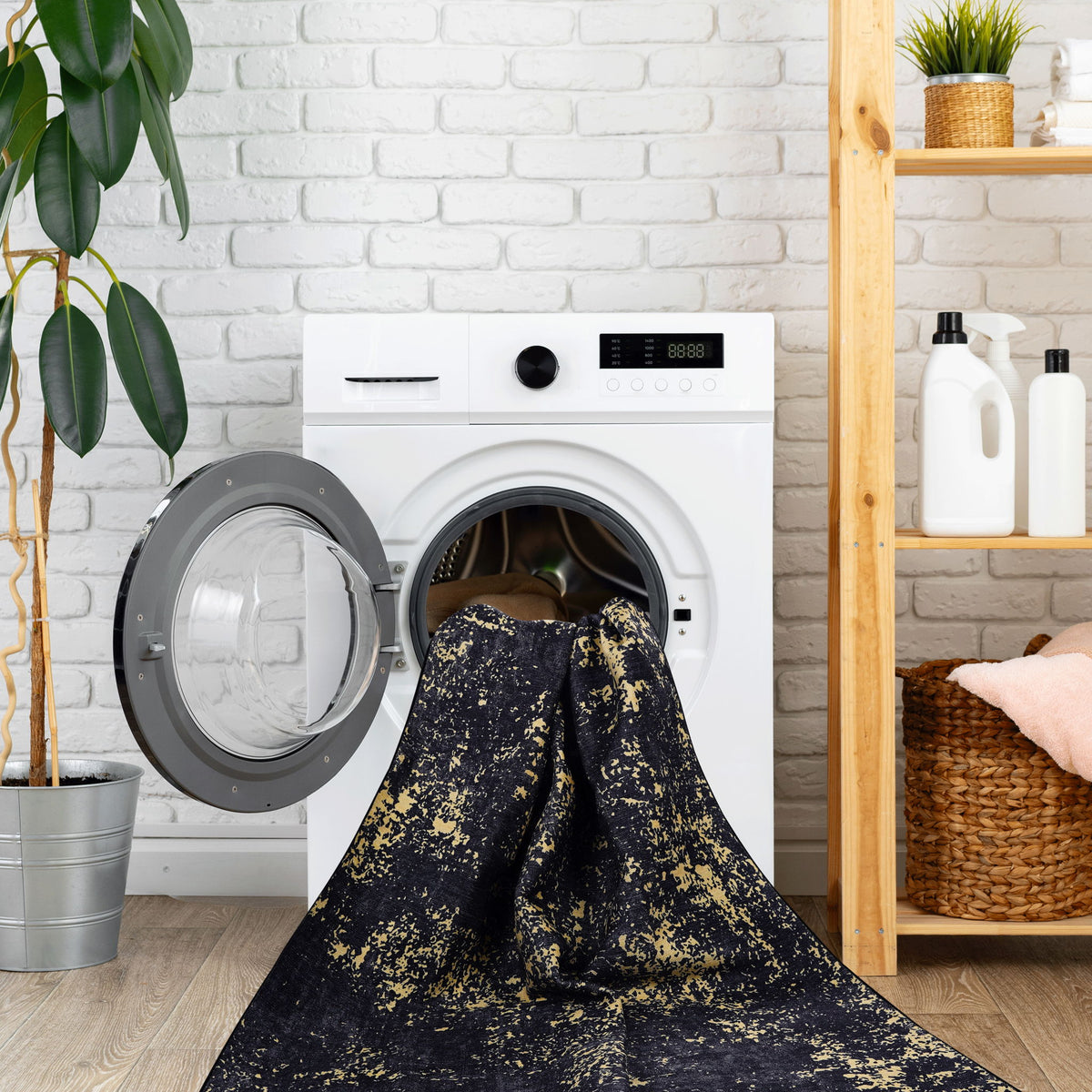 Maval - Machine Washable Area Rug