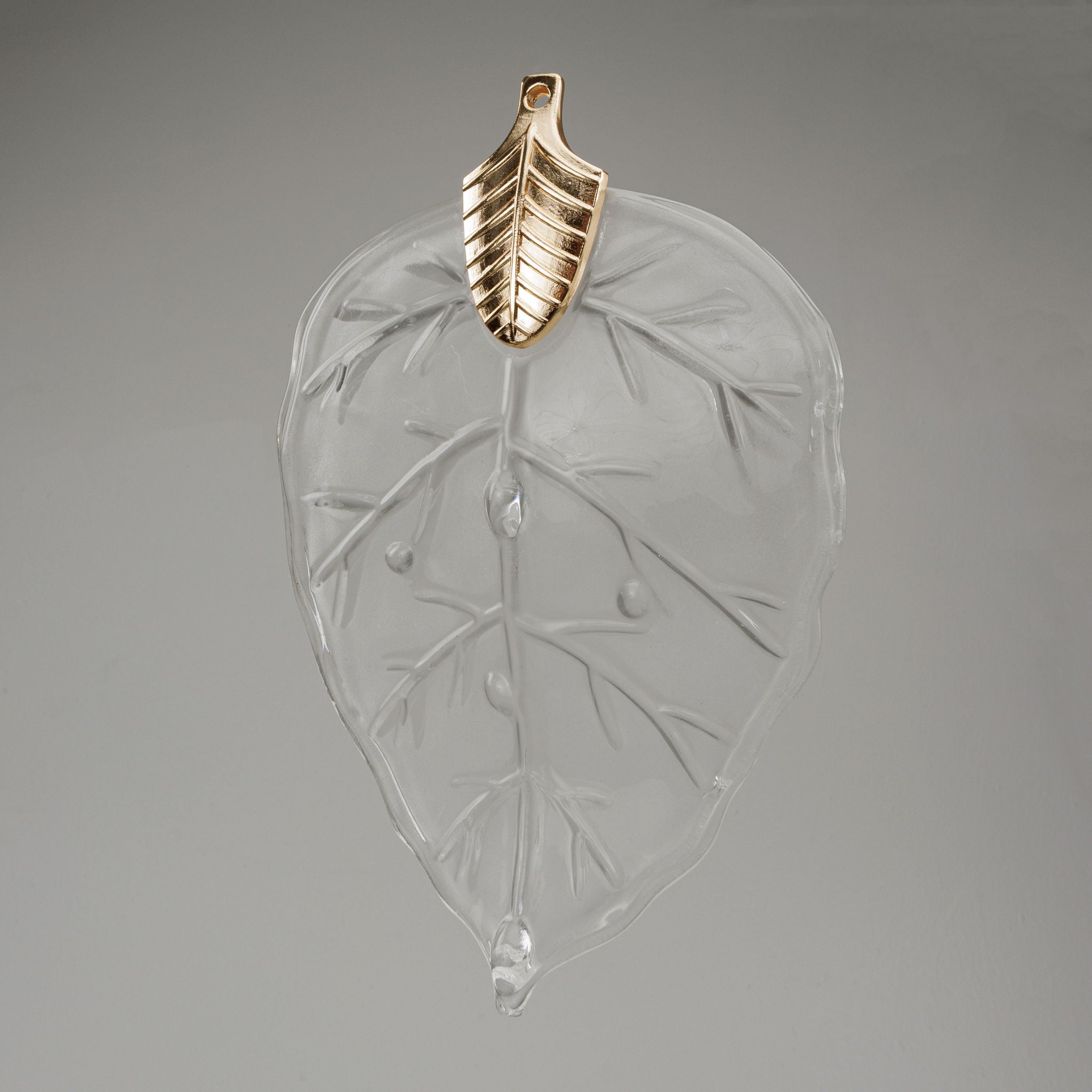 Michael Amini Lighting - Autumn 12-Light Rectangular Chandelier - Frost / Gold