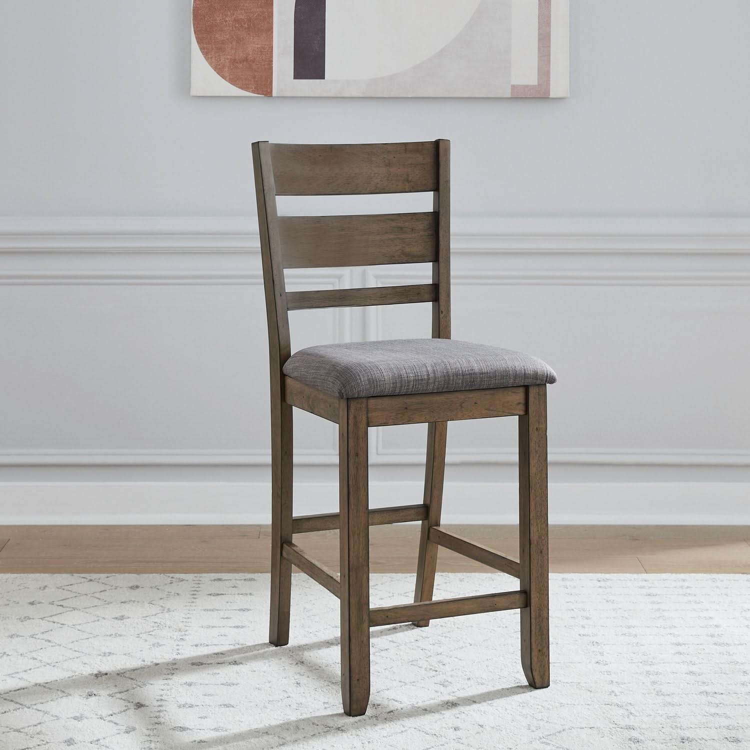 Brook Bay - Slat Back Upholstered Counter Chair (RTA)