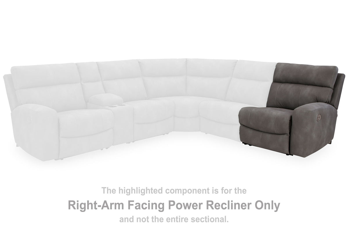 Next-Gen Durapella - Raf Zero Wall Power Recliner - Slate
