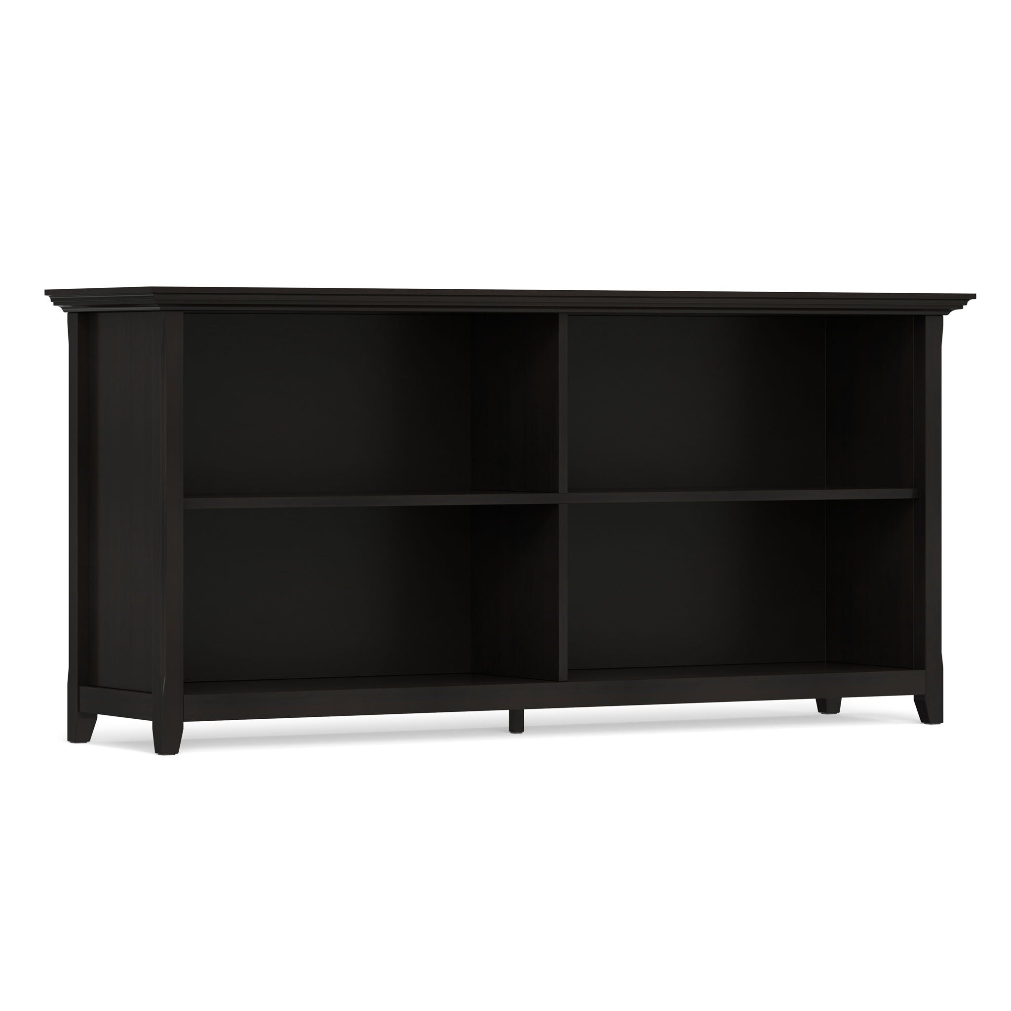 Amherst - Low 4 Shelf Bookcase