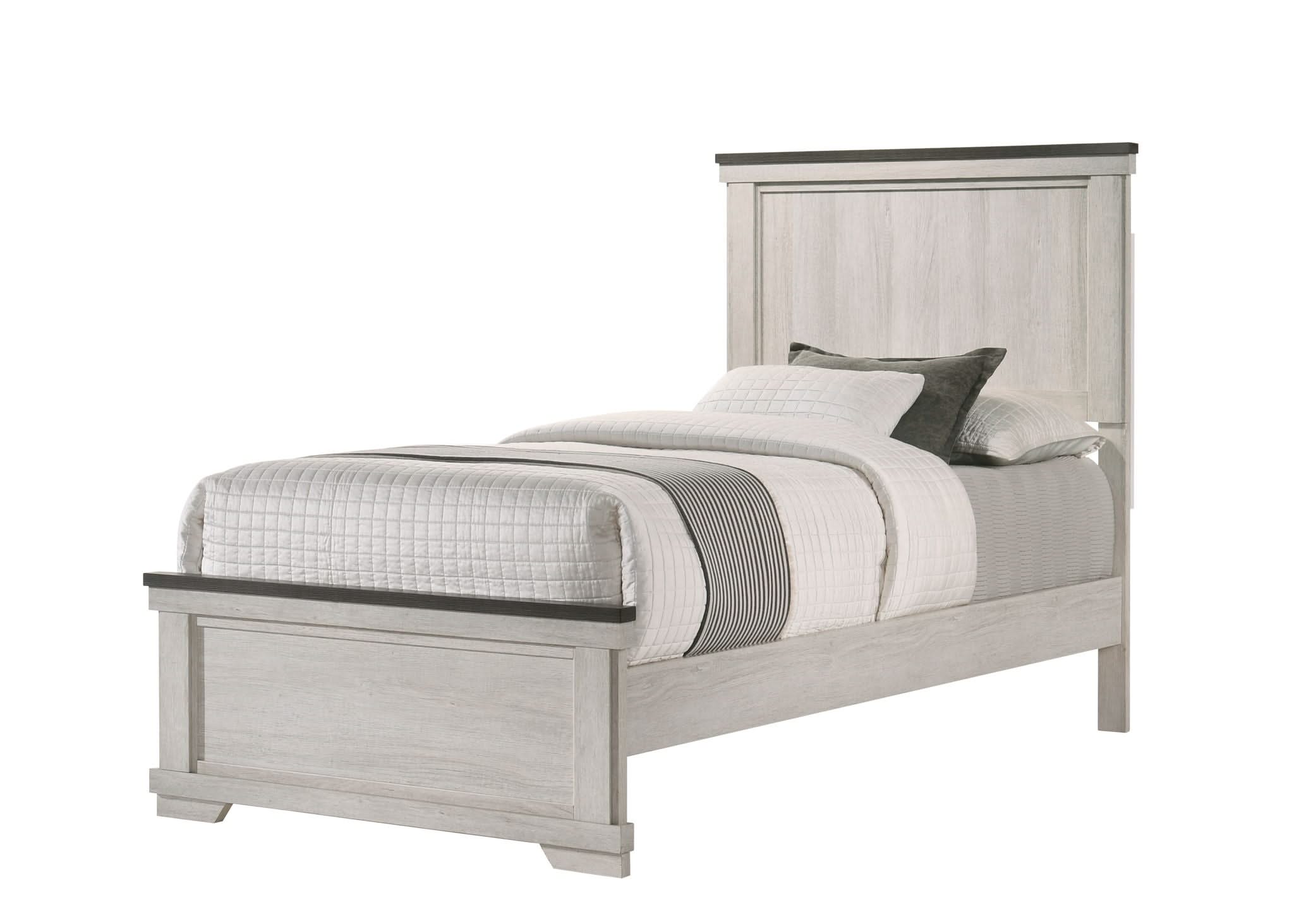 Leighton - Twin 4 Piece Bedroom Set - White