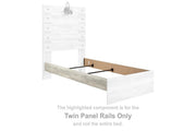 Cambeck - Twin Panel Rails - Whitewash