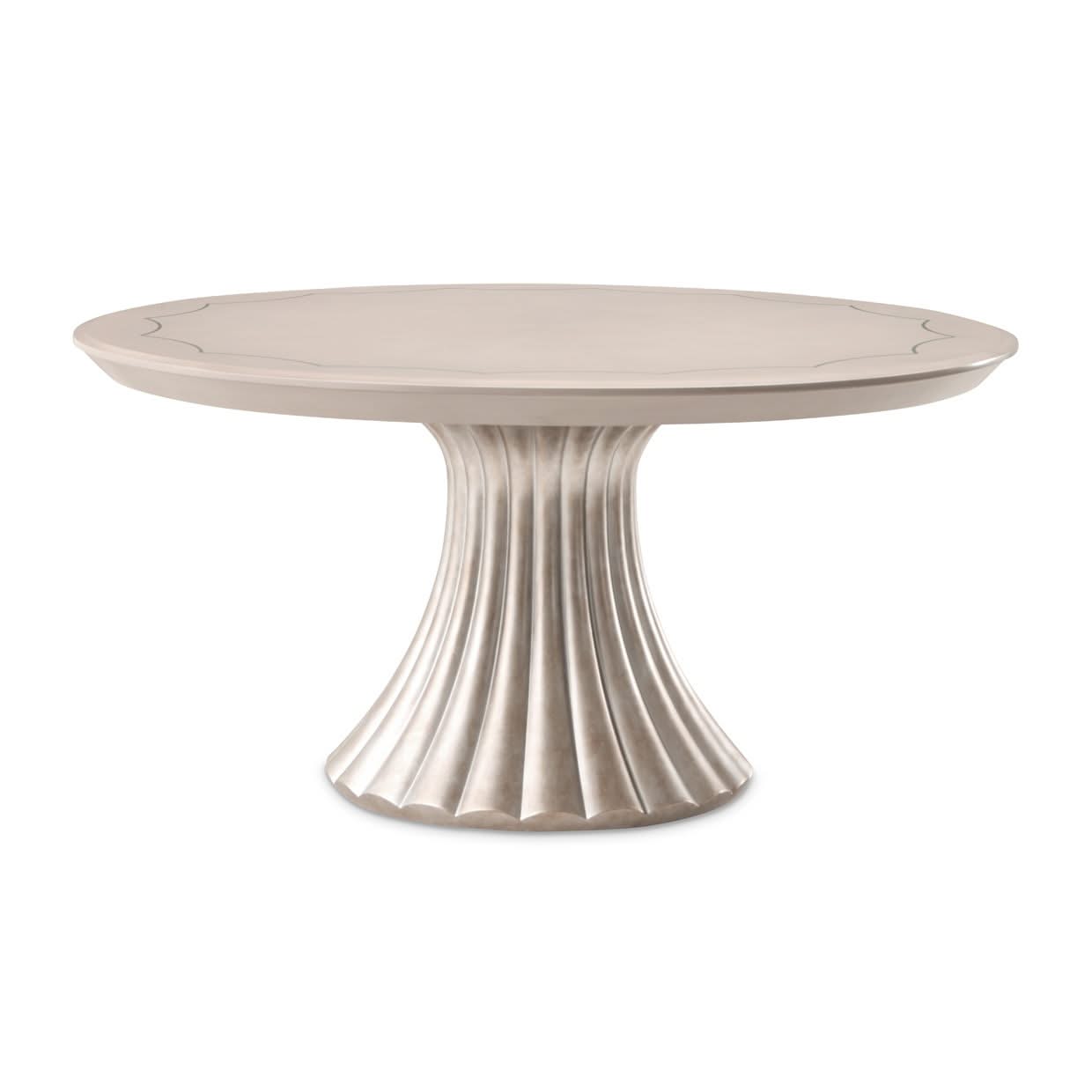 Fantosini - Round Dining Table - Silver Mist