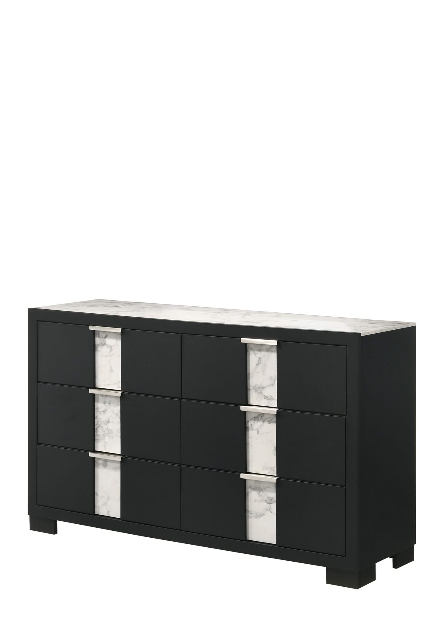 Rangley - Queen 5 Piece Bedroom Set - Black
