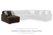 Midnight-Madness - LAF Corner Chaise - Chocolate