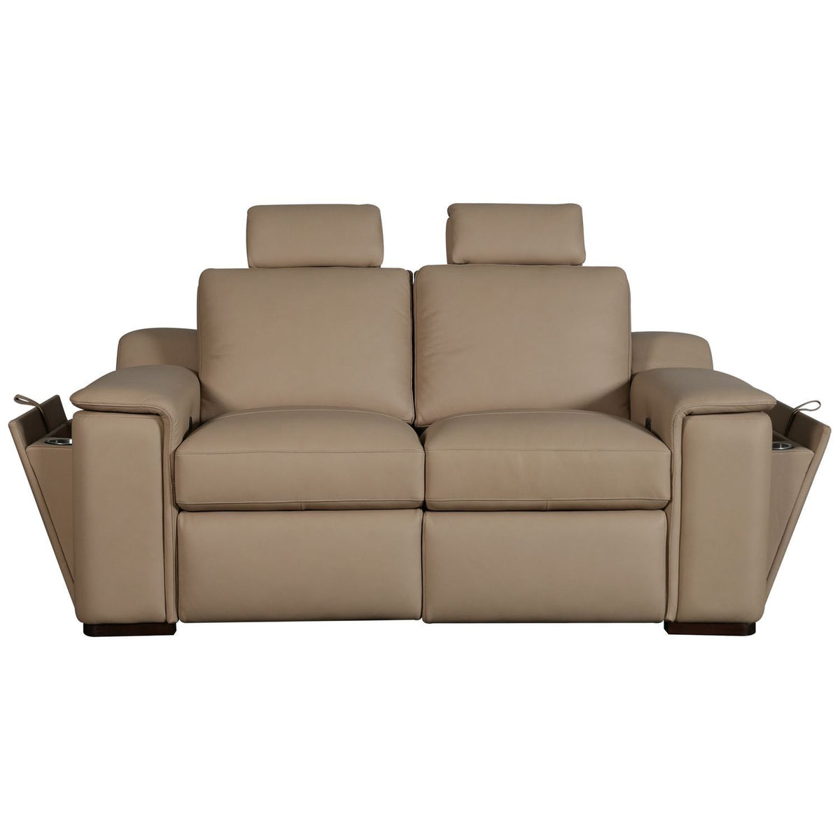 Armon - Sofa With Power Footrest & ZG - Oslo Fawn
