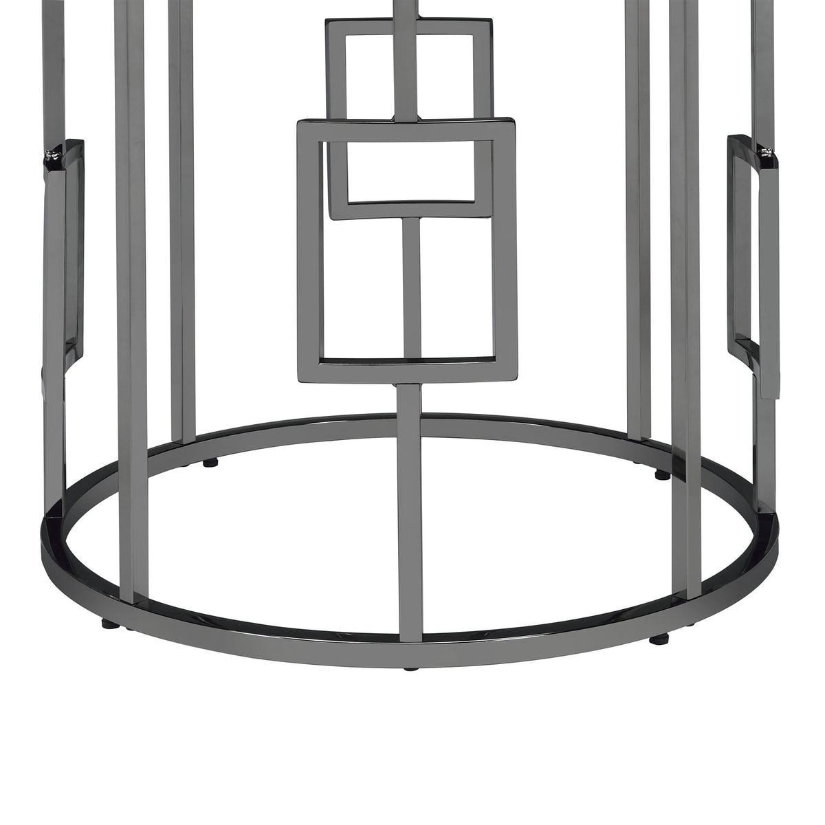 Ester - Round End Table - Chrome