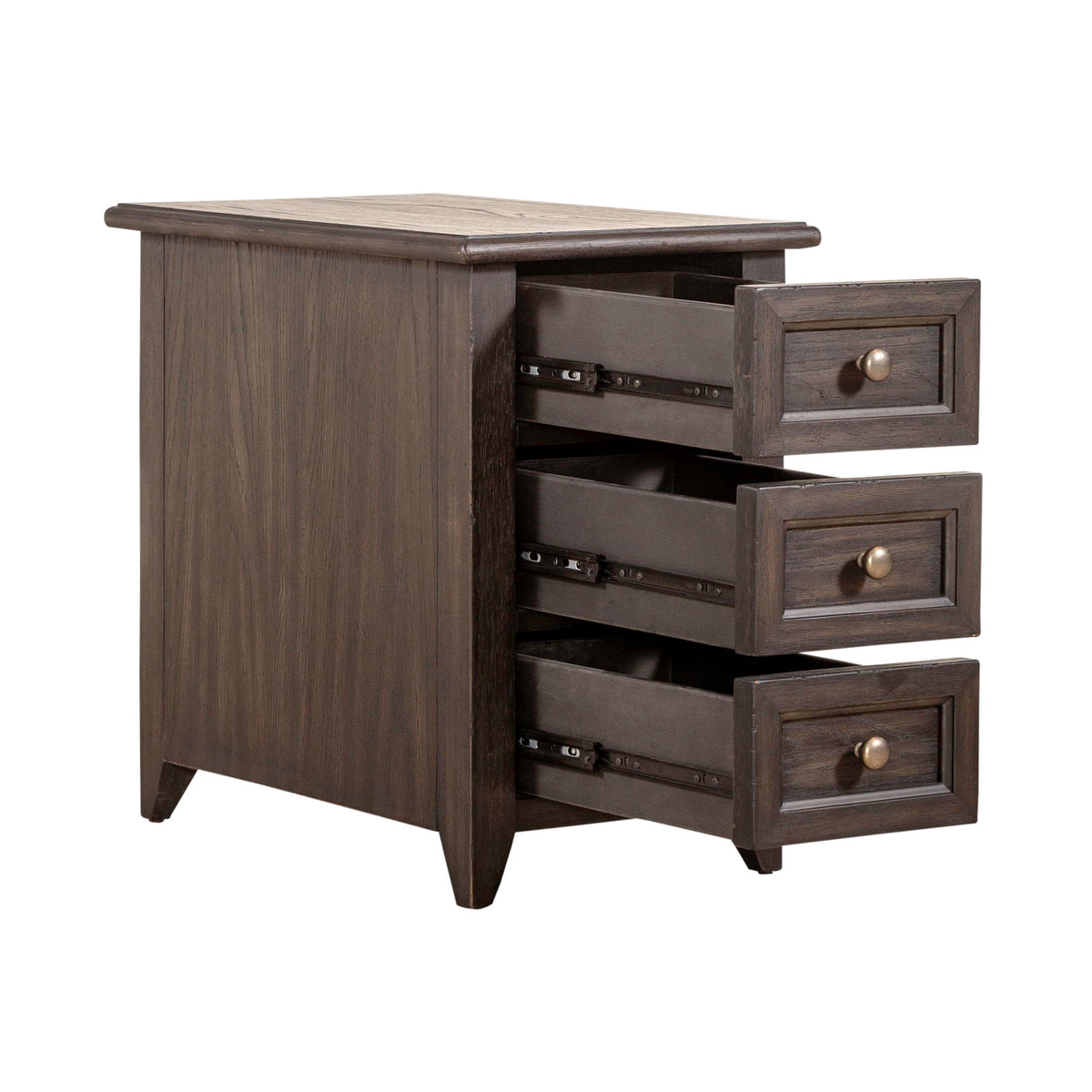 Mill Creek - Chair Side Table - Peppercorn