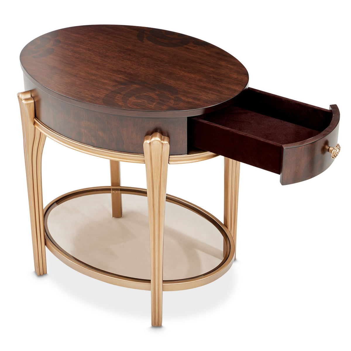 Camellia Field - Living Room Table With Drawer