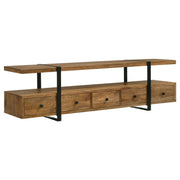 Otto 5-drawer Mango Wood 70-inch TV Stand Media Console Brown