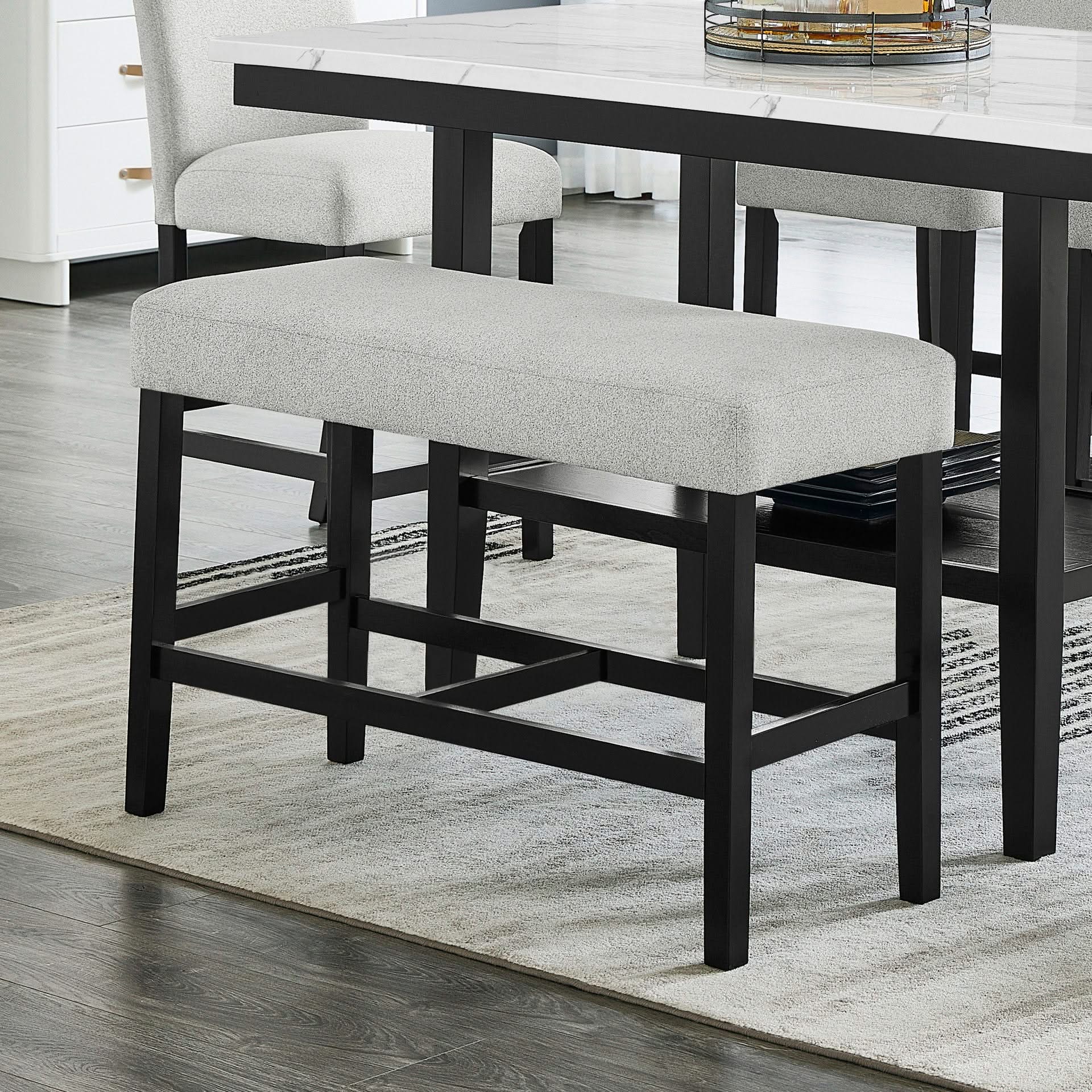 Celeste - Counter Bench - Stone - | Free Shipping | Exclusive Furniture