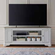 Fireplace TV Consoles - 82" Fireplace TV Console FTS - Brown
