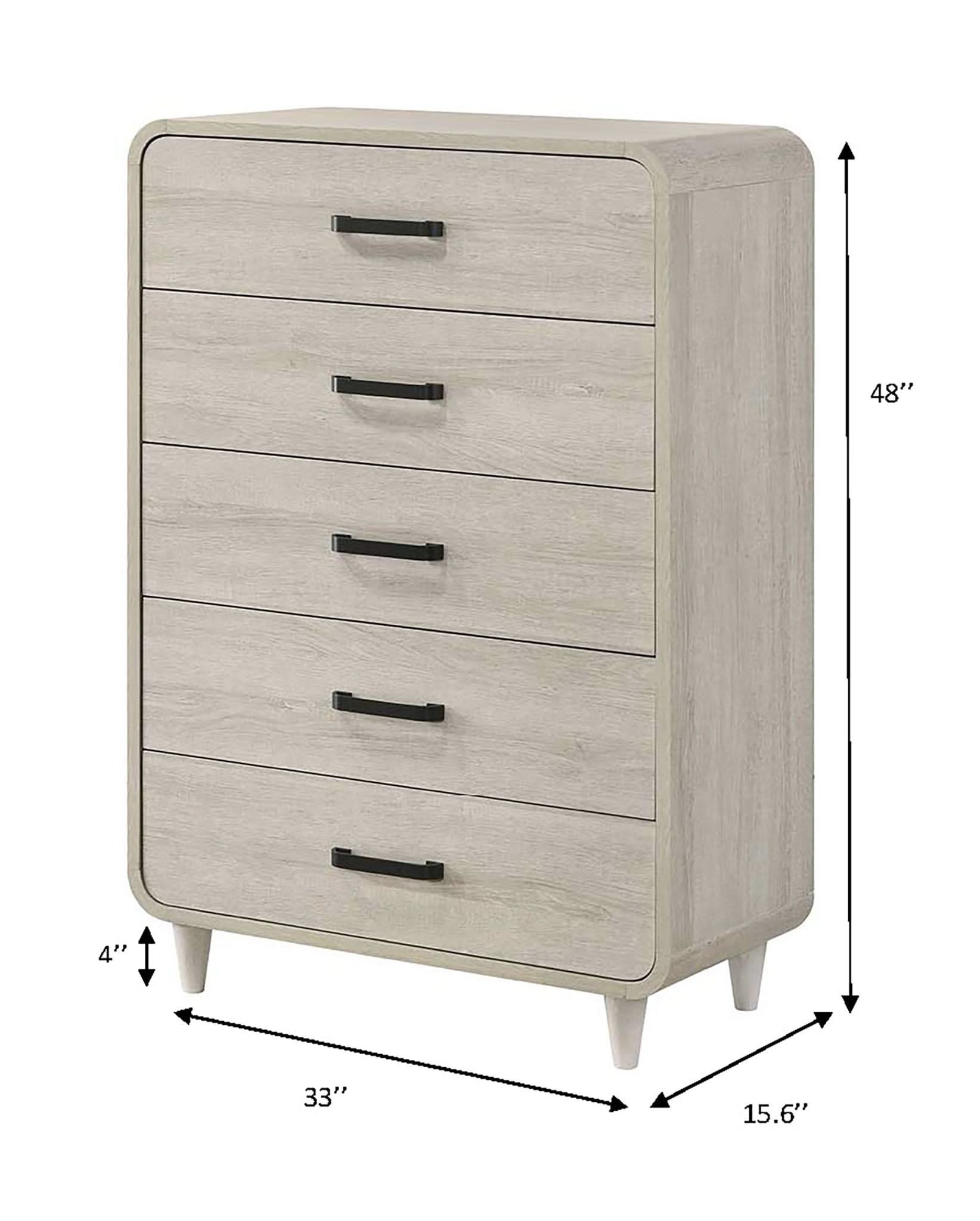 Nyomi - Chest - White