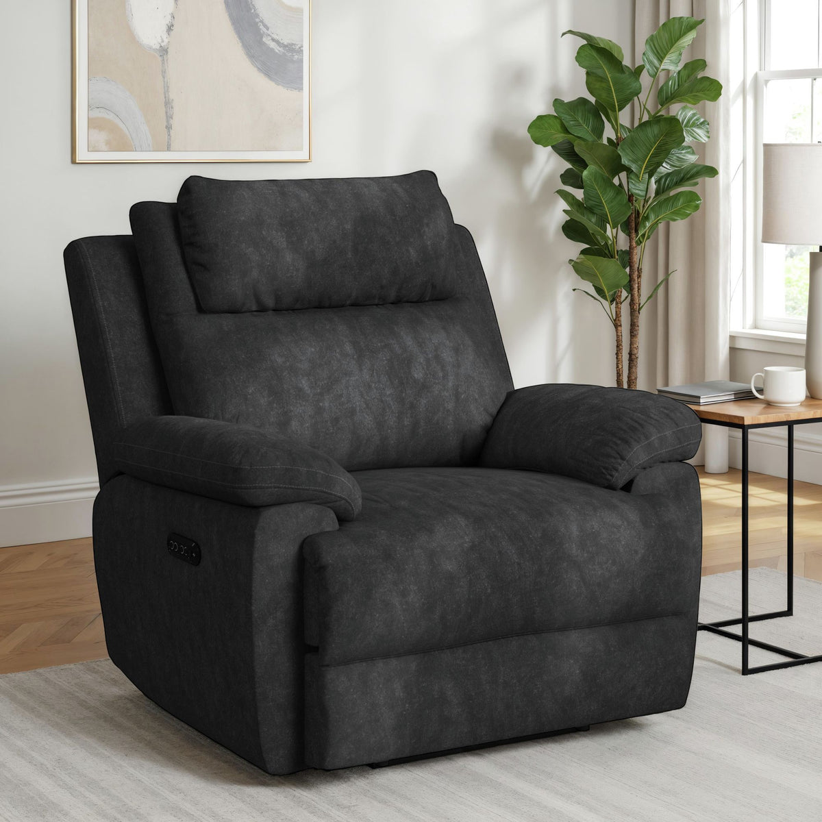 Regal - P2 Recliner, Zero Gravity, Memory Foam - Explore Charcoal