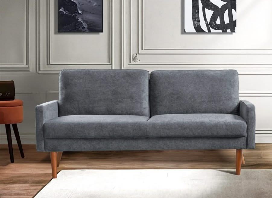Sofa, European Style With Sleek Design, Modern & Vintage Flair, Upholstered 3 Seater Couch