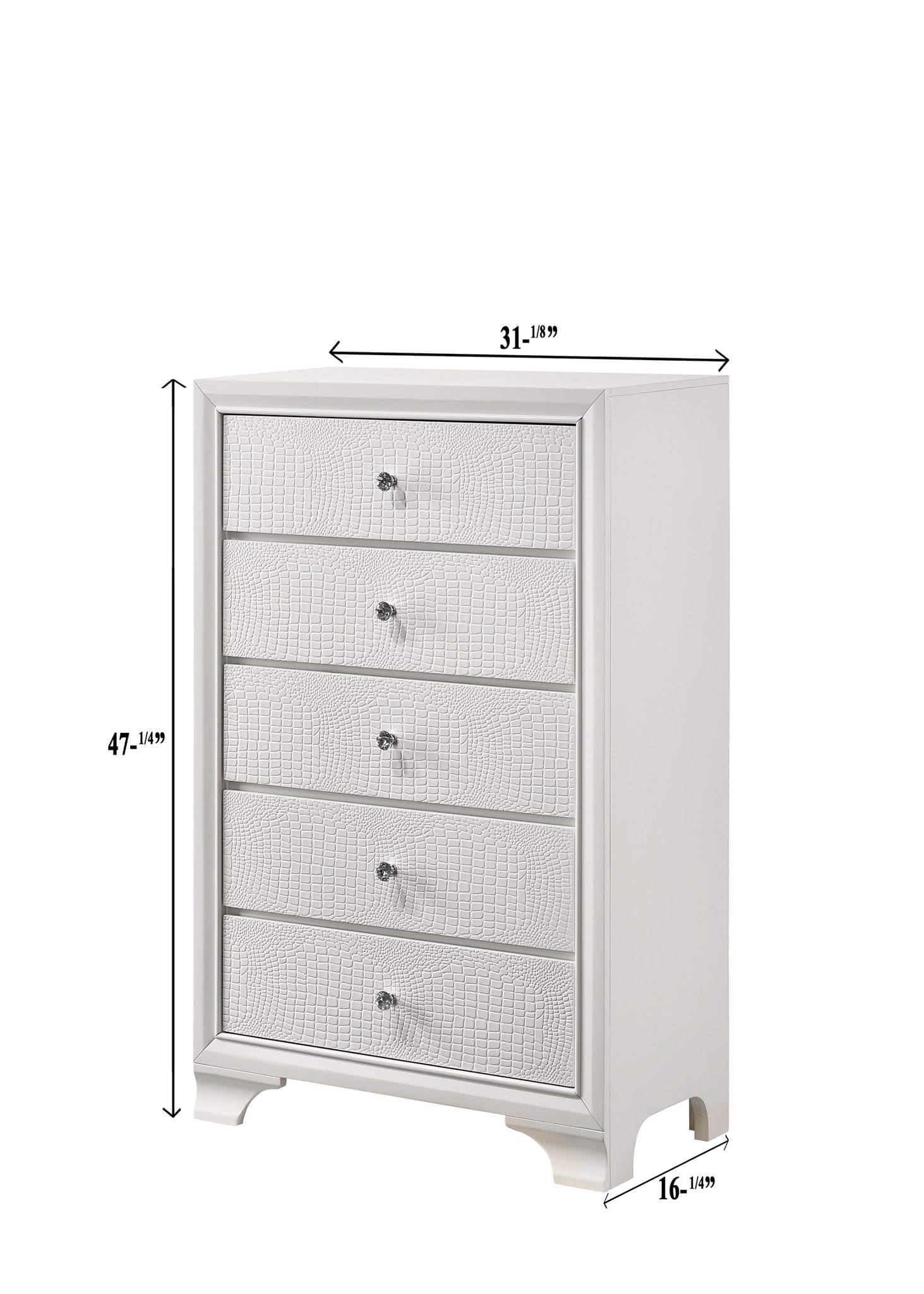 Lyssa - Chest - White