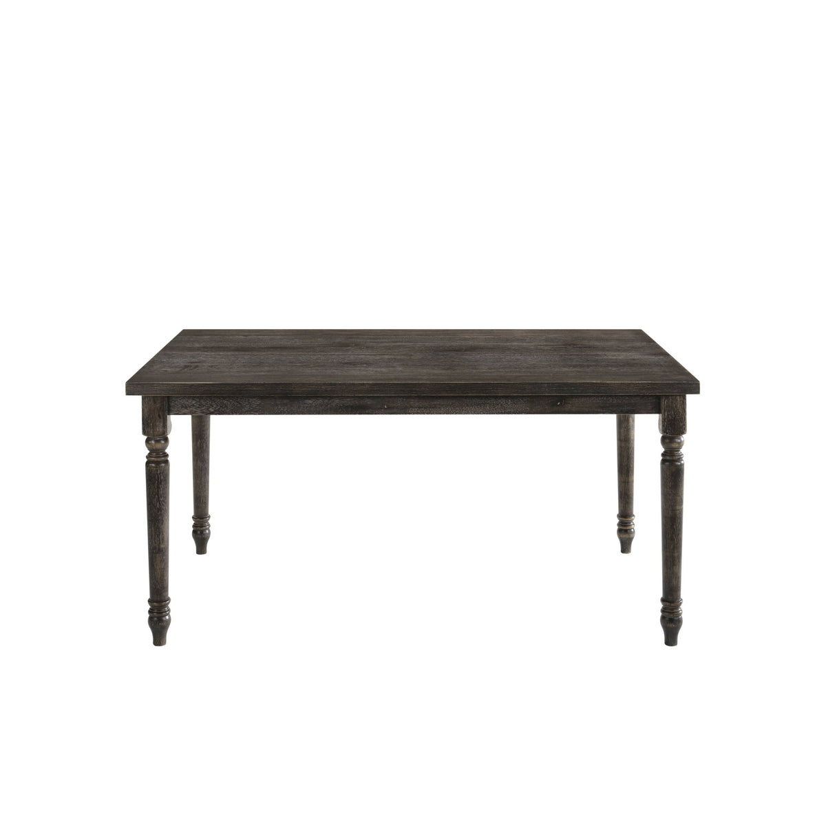 Claudia II - Weathered 7 Pieces Dining Room Set - Gray