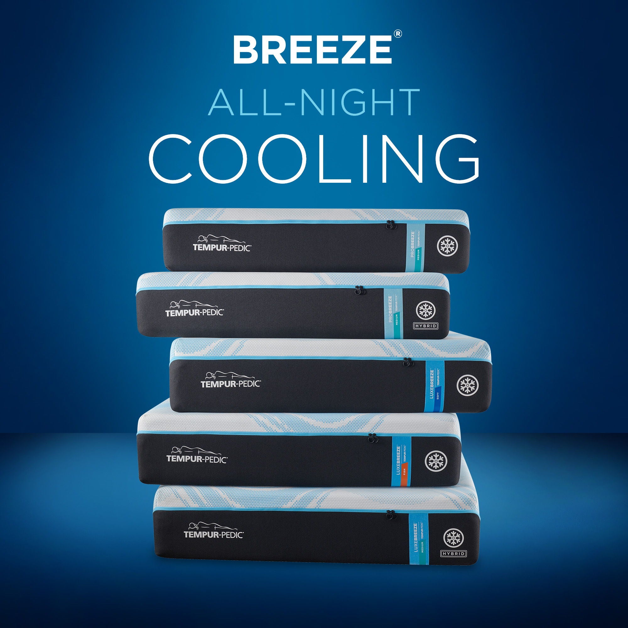 Tempur-Breeze - Tempur-Probreeze Medium Mattress