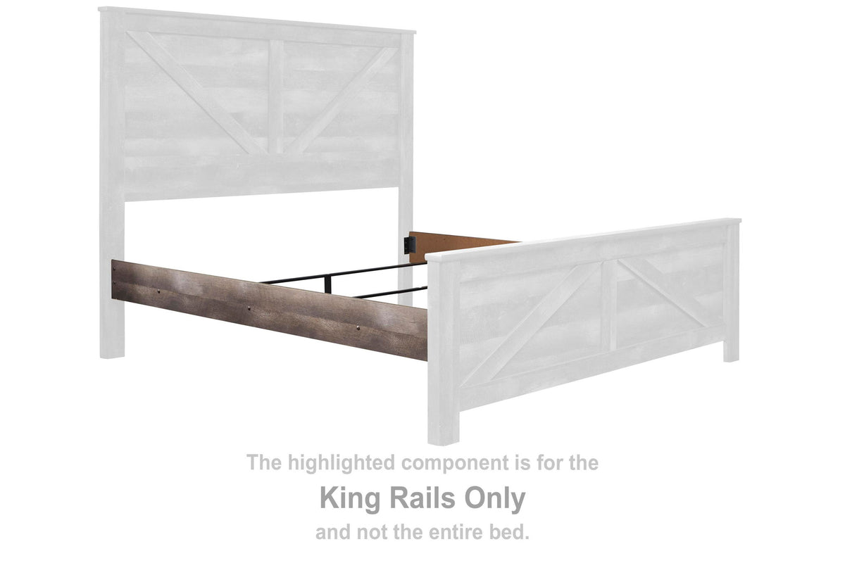 Wynnlow - King Crossbuck/Poster Rails - Gray