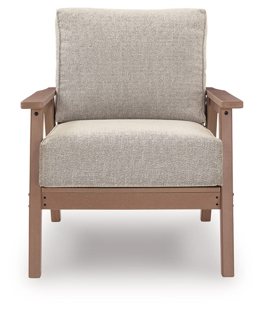 Grover Beach - Lounge Chair With Cushion (Set of 2) - Driftwood
