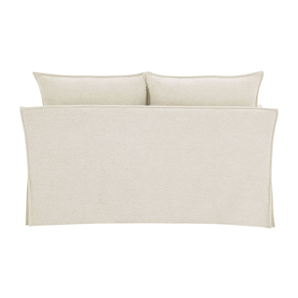 Shane - Loveseat With 2 Pillows - Beige
