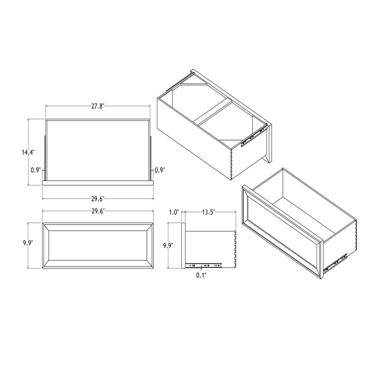 Melissa - Dresser With 6 Drawers