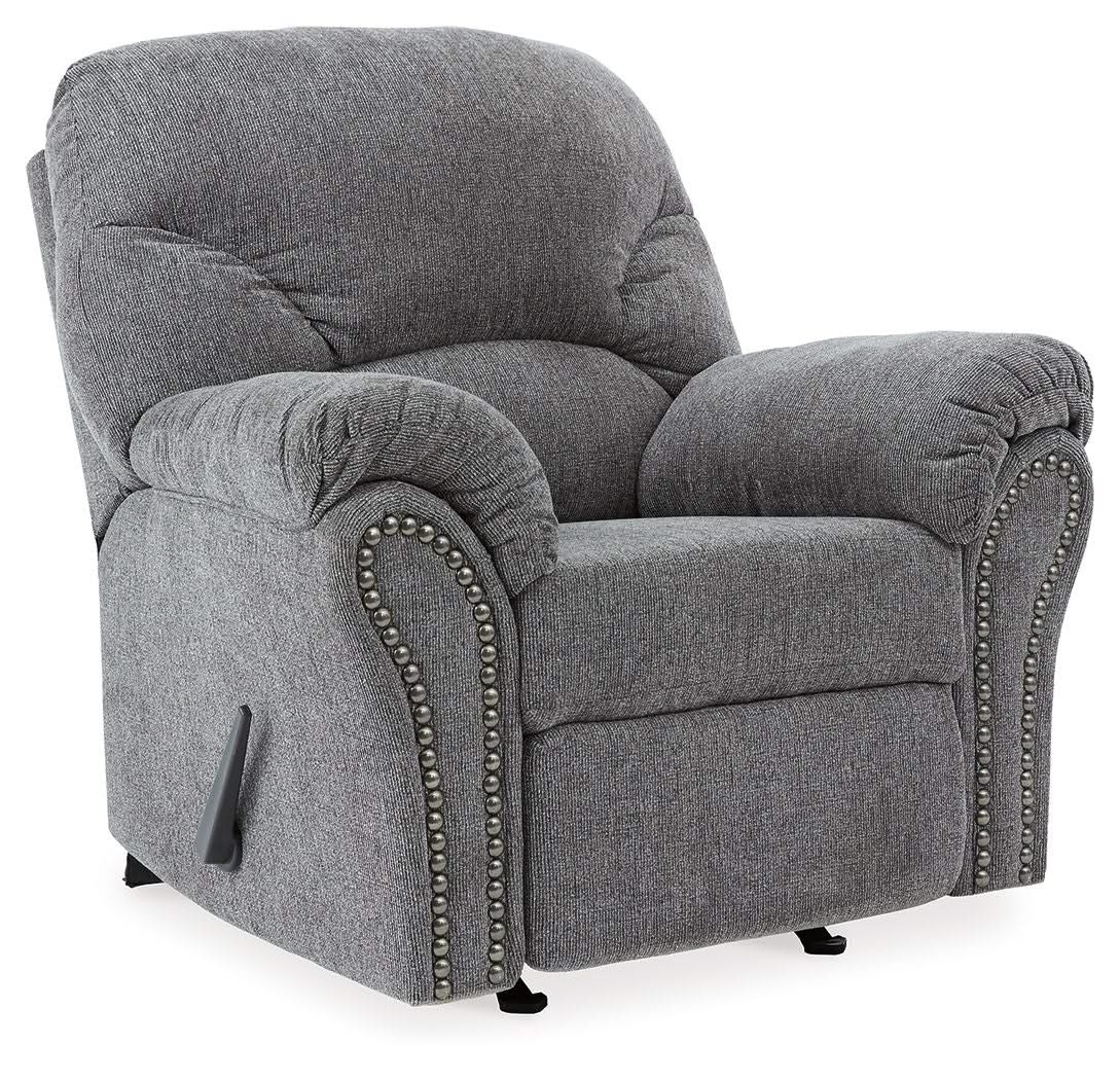 Allmaxx - Rocker Recliner - Pewter