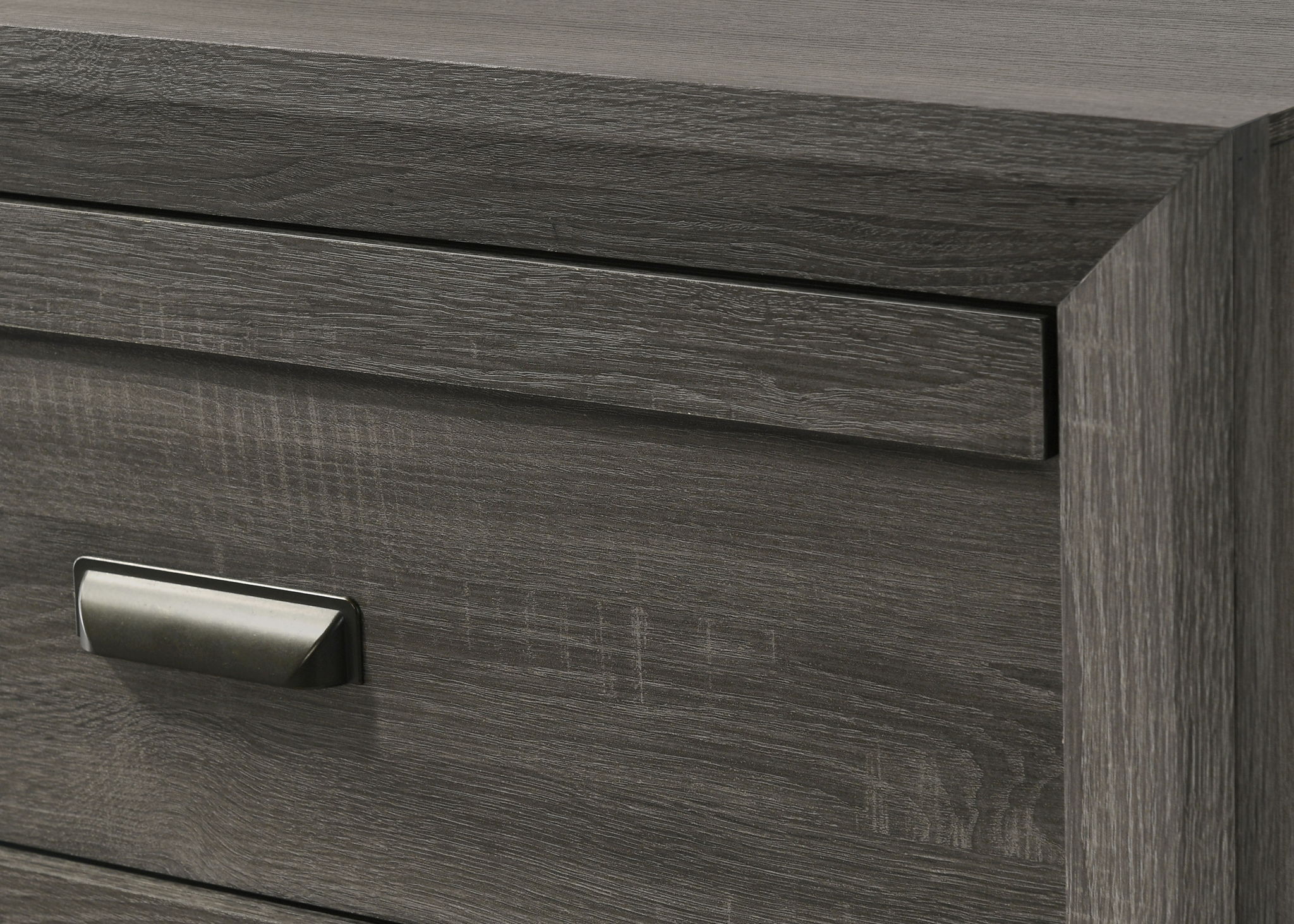Valor - King 5 Piece Bedroom Set - Gray