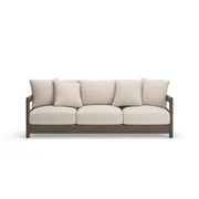 Arc Lake - Sofa With Cushion - Brown / Beige