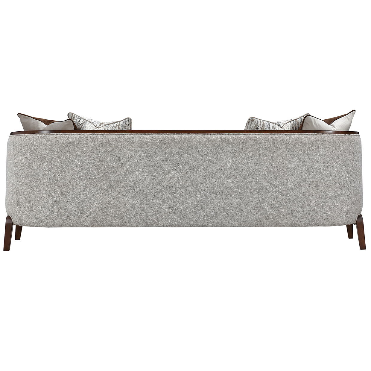 Houston - Sofa - Pebble / Walnut