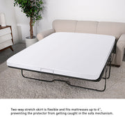 iProtect - Sofa Bed Mattress Protector - Queen X-Wide