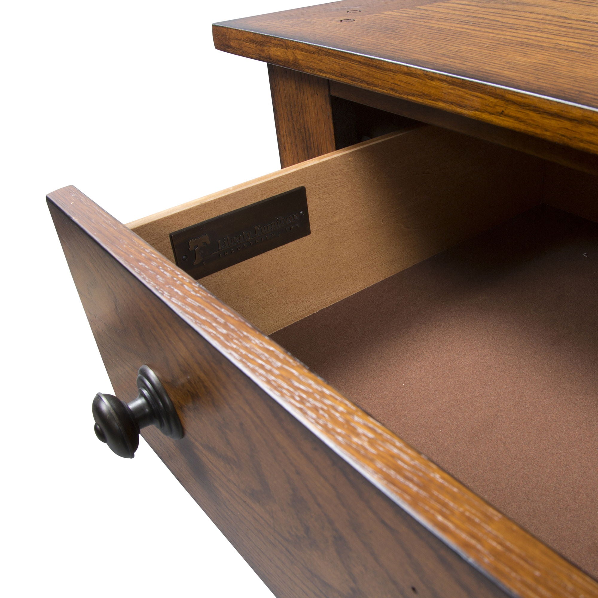 Grandpas Cabin - 5 Drawer Chest - Aged Oak