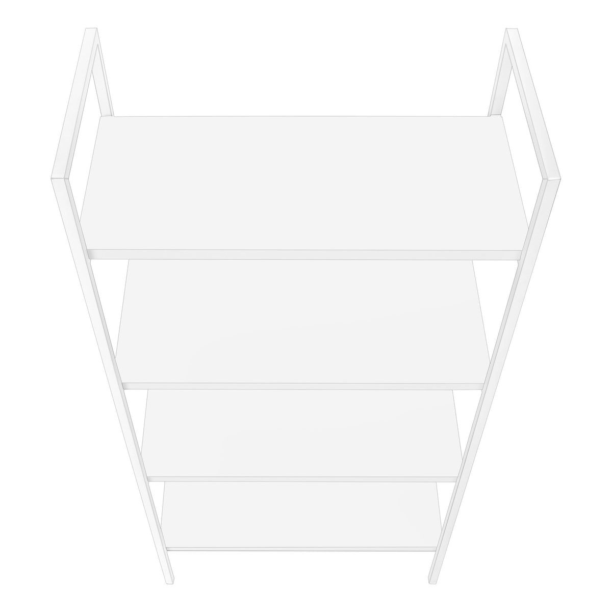 Bookshelf, Bookcase, 4 Tier, Office, Bedroom, Contemporary, Modern