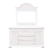 Summer House - Dresser & Mirror - White