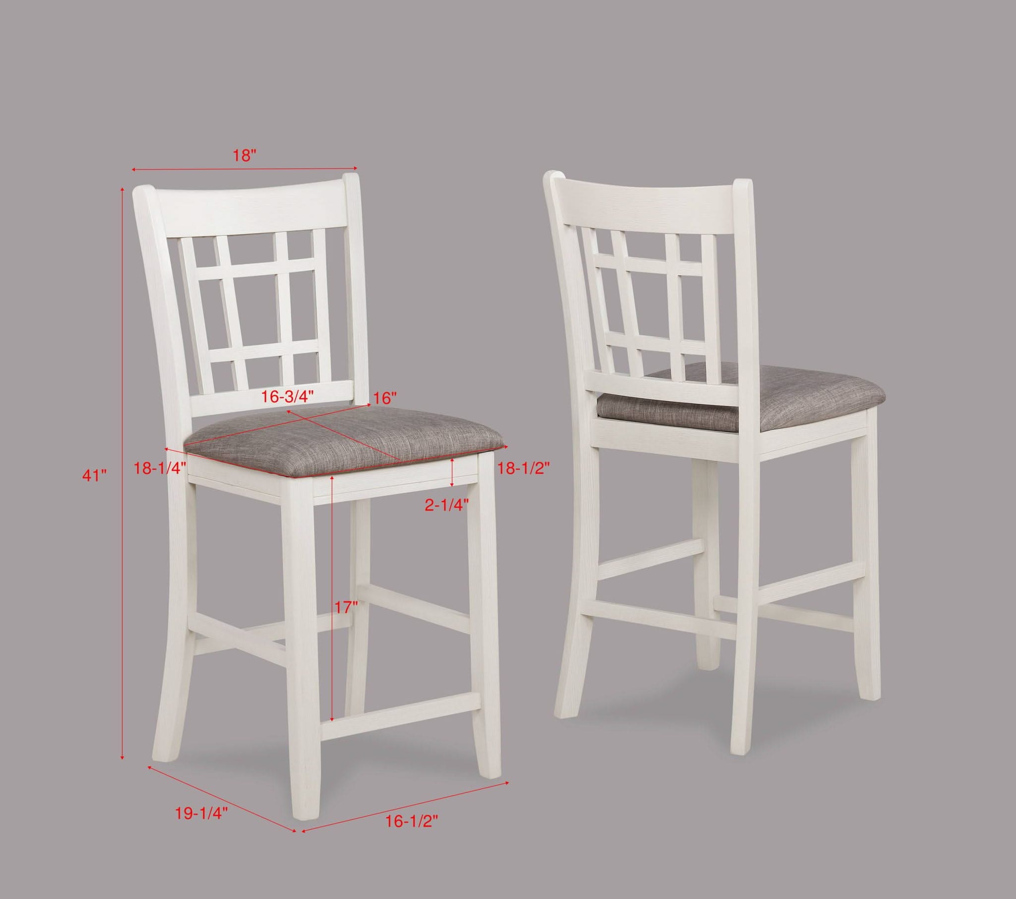 Hartwell - Counter Height Chair (Set of 2) - White