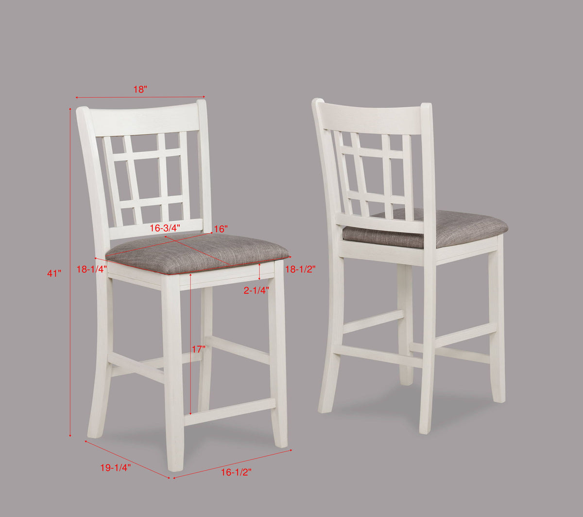 Hartwell - 5 Piece Dining Room Set - White