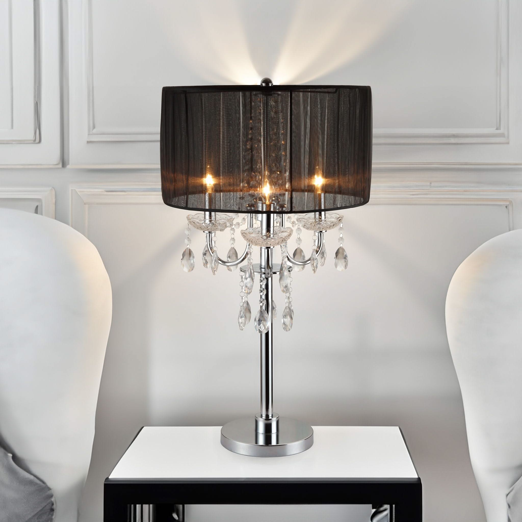 Chandelier - Table Touch Lamp - Black