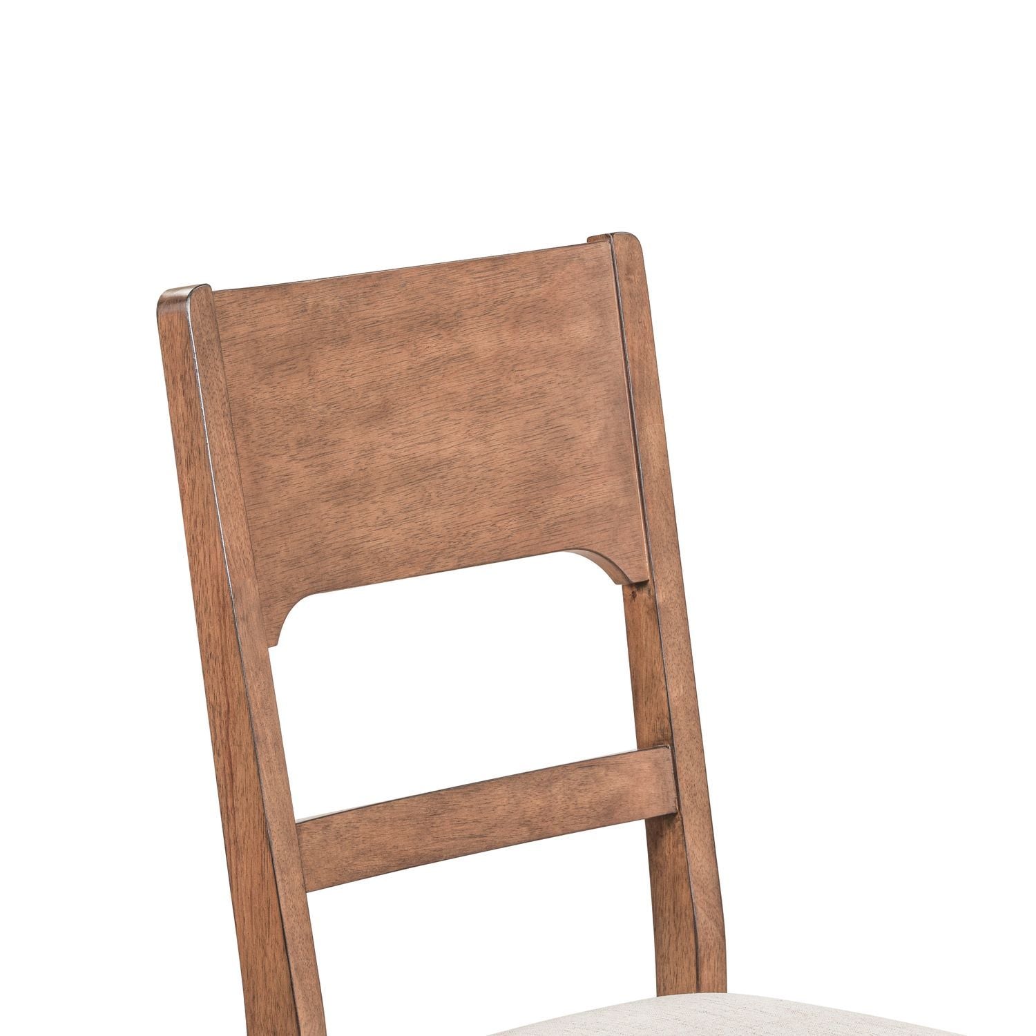 Harmony - Panel Back Side Chair - Brownstone