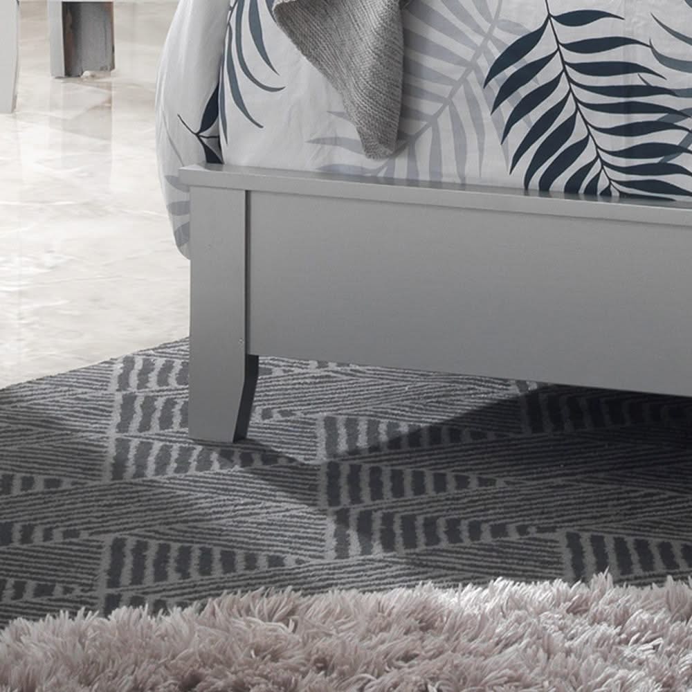 Padded Headboard Bed