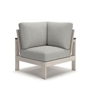 Vista Highlands - Corner With Cushion - Brown / White