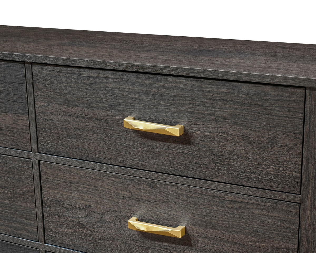 Trevor - King 5 Piece Bedroom Set - Brown