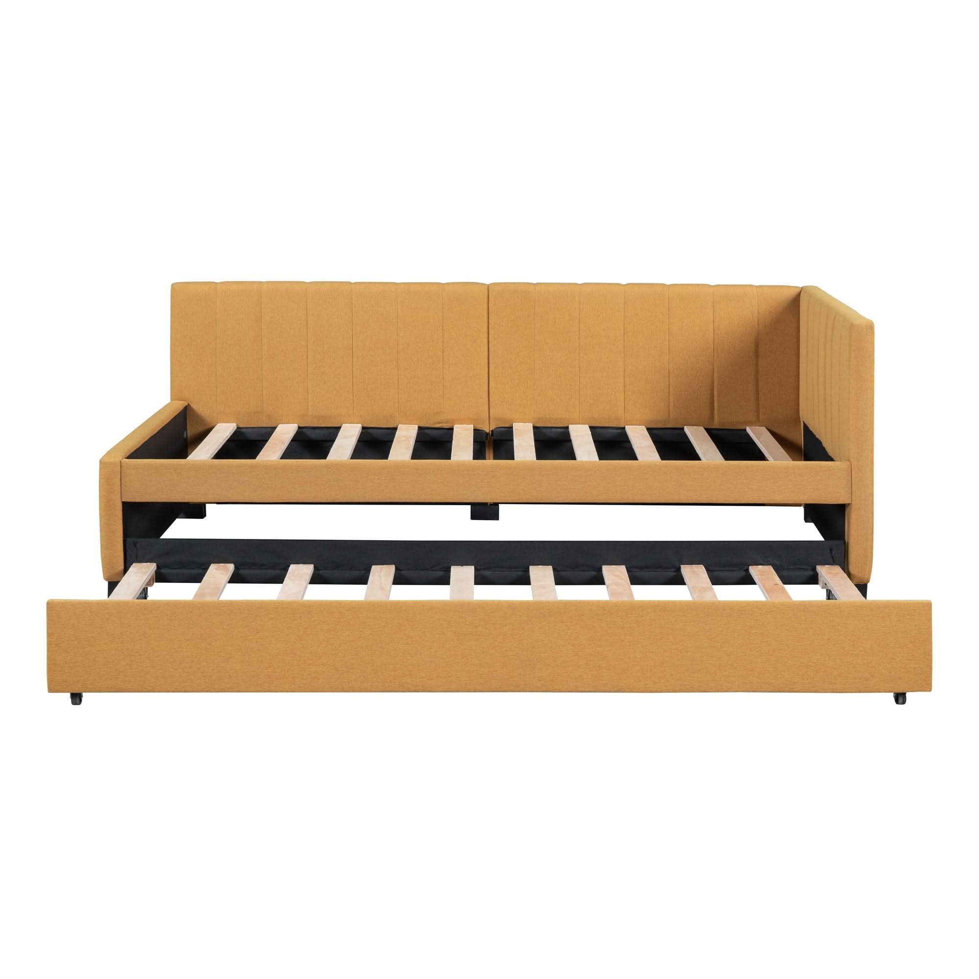 Upholstered Daybed, Sofa Bed Frame, No Box Spring Needed