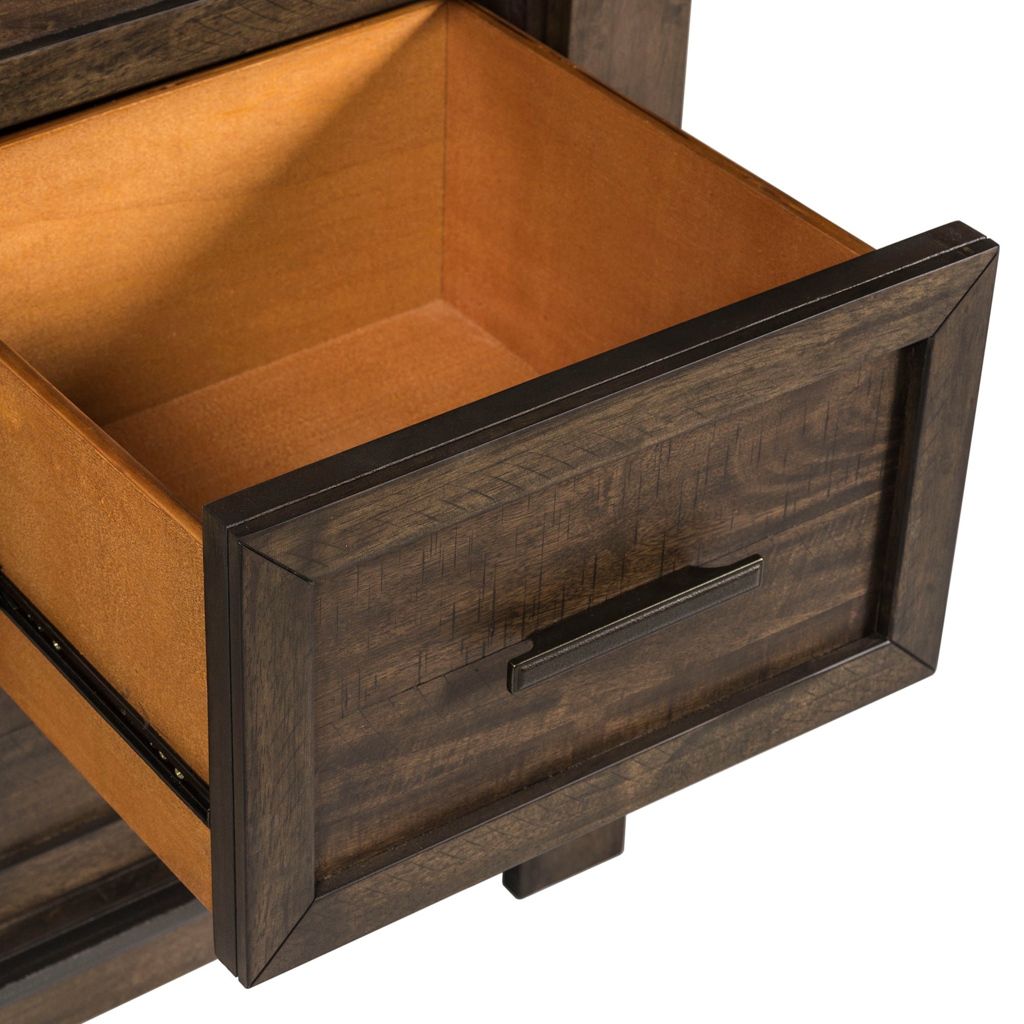 Thornwood Hills - Nightstand - Rock Beaten Brown