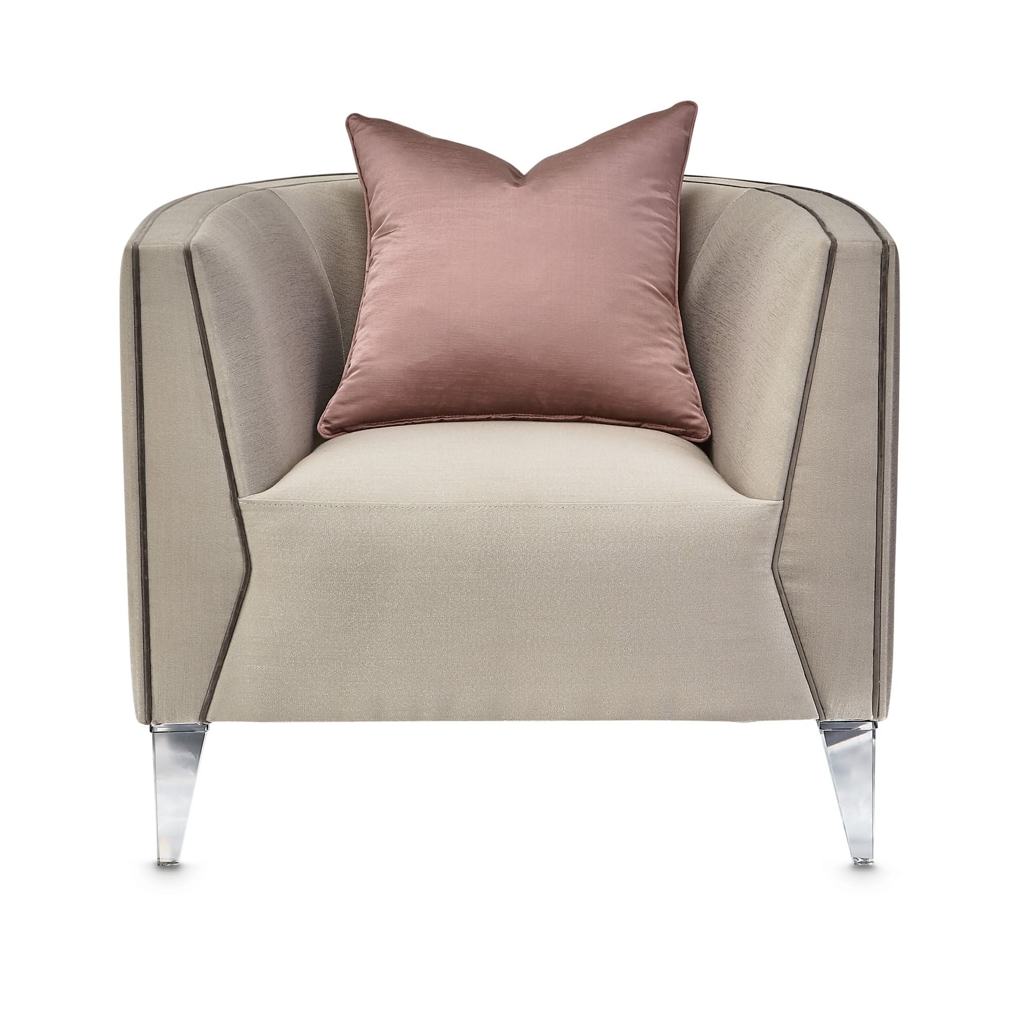 Linea - Matching Chair - Metallic / SilverMist