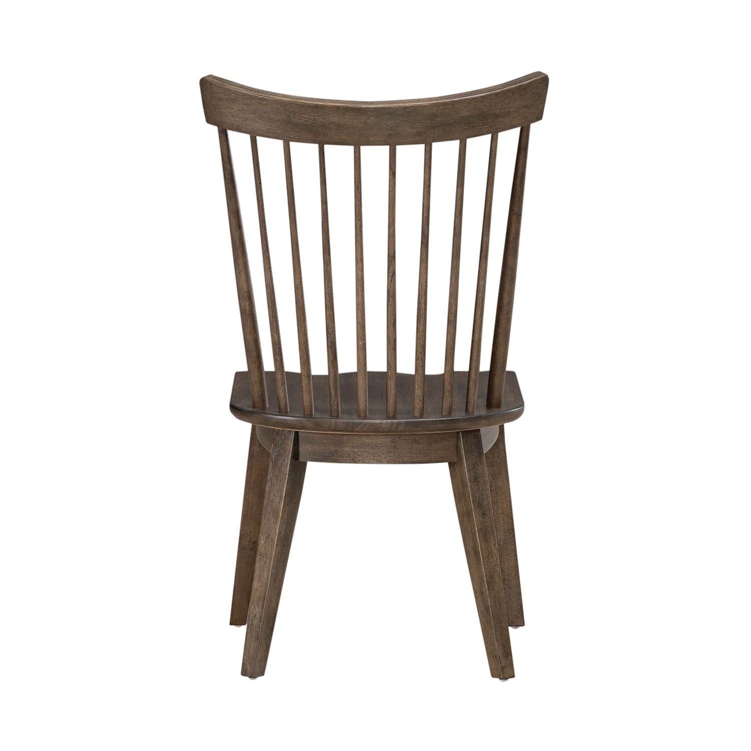 Midland Falls - Spindle Back Side Chair - Rustic Brown