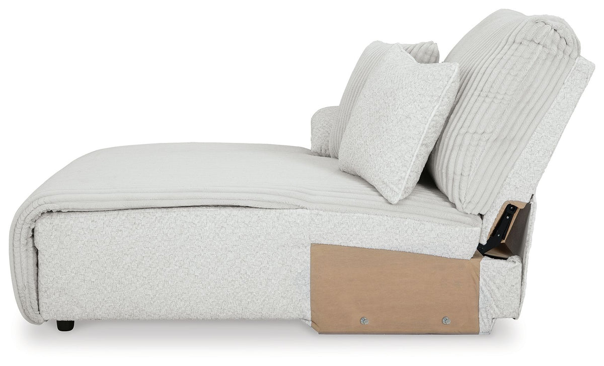 Top Tier - Laf Press Back Chaise - Alloy