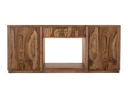 Balam - TV Stand With 1 Drawer & 2 Door - Light Brown