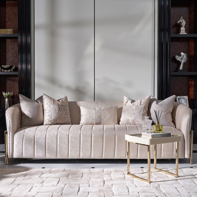 Lisbon - Side Table - Silken Matte Cream