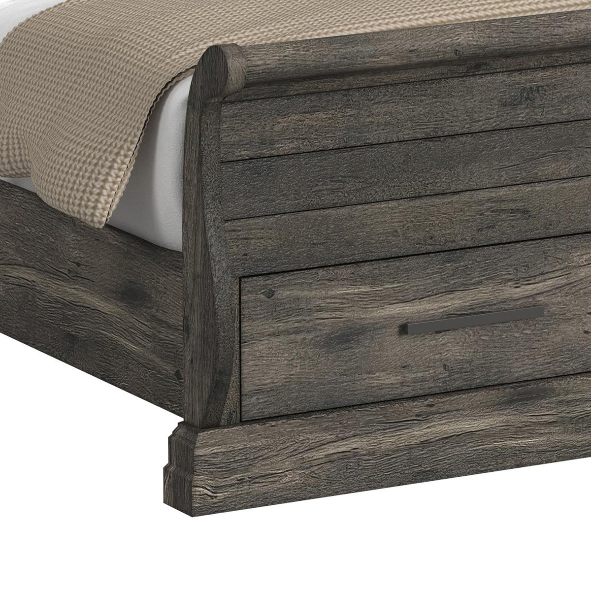 Park Ridge - Sleigh Storage Bed